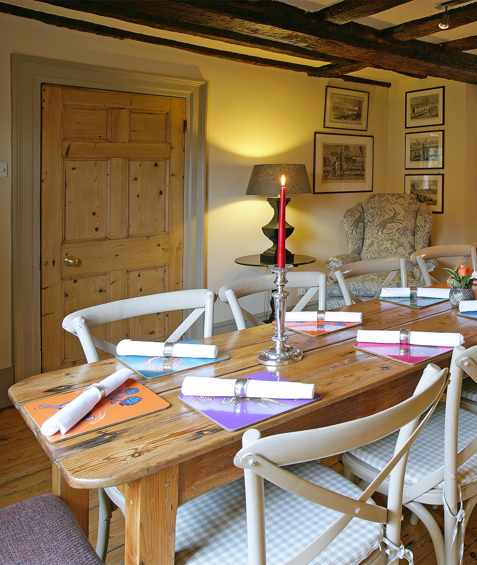 View of ground floor dining area